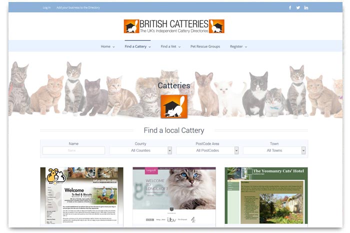 British Cattery Directory